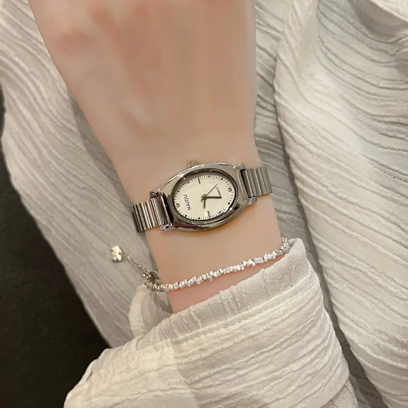 Relógio D'ampezzo feminino luxury 22mm